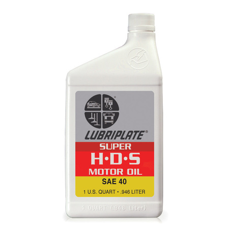 LUBRIPLATE 1 qt Motor Oil Amber, 12 PK L0792-054